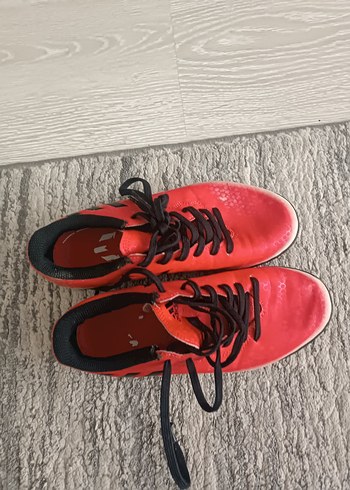 Kırmızı Erkek Çocuk Spor Ayakkabı krampon - Görsel 2