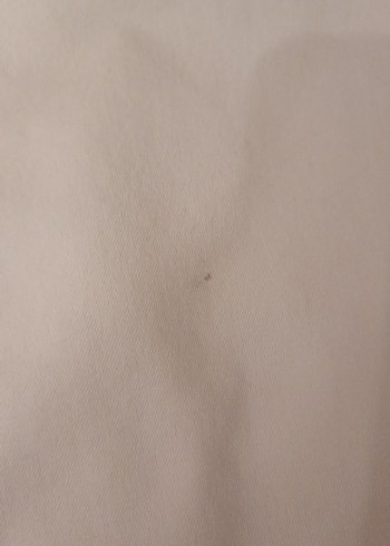 Kadın Beyaz Keten Midi Kumaş Pantolon - Görsel 7