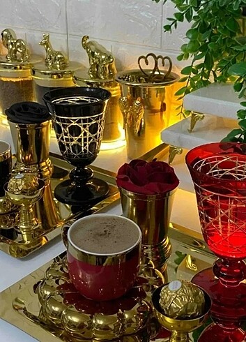  Beden Renk Kahve Sunumu Gül Kovası Adet fiyatı 95 TL #servis #sunum #tepsi