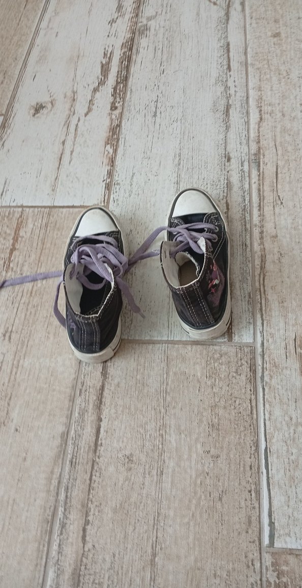Kiz çocuk kuromili  Mor Elastik Bağcıklı Günlük Spor Ayakkabı - Görsel 4