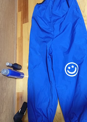 Parlak Mavi Erkek-kiz  Çocuk Yağmurluk - Görsel 7