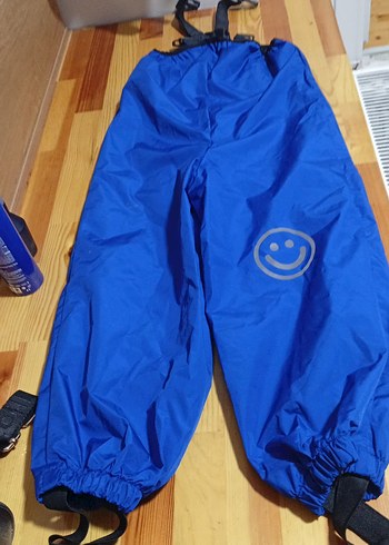 Parlak Mavi Erkek-kiz  Çocuk Yağmurluk - Görsel 9