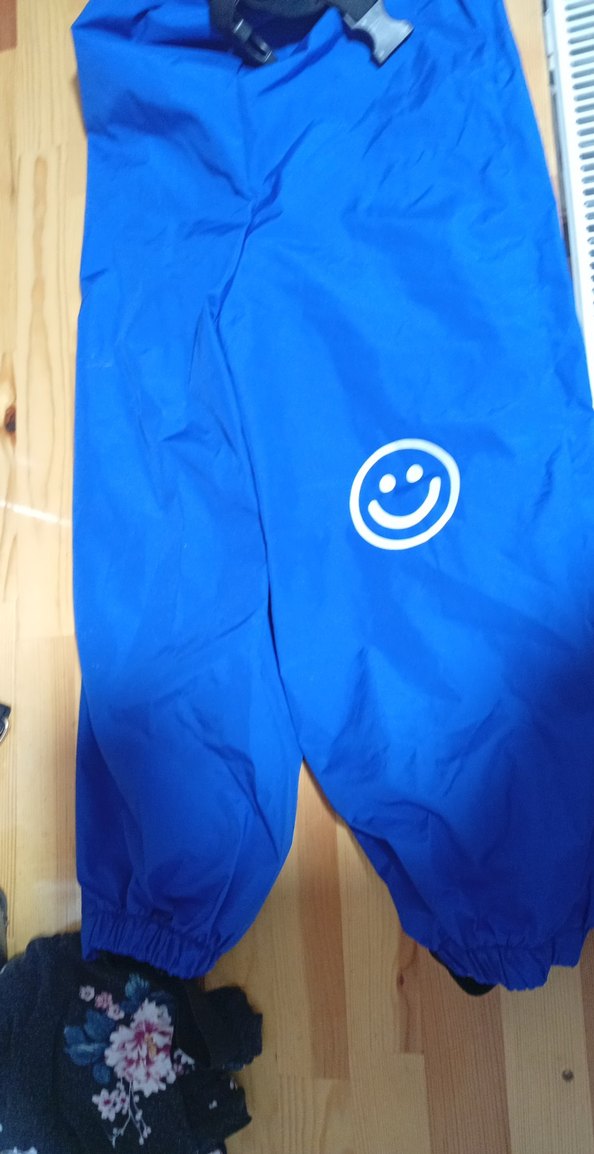 Parlak Mavi Erkek-kiz  Çocuk Yağmurluk - Görsel 3