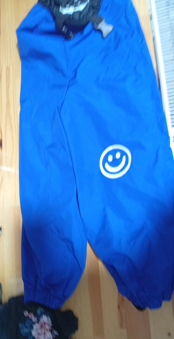 Parlak Mavi Erkek-kiz  Çocuk Yağmurluk - Görsel 4