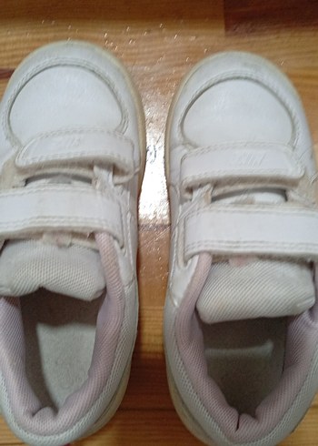 Kız Çocuk Beyaz Cırt Cırtlı Spor Ayakkabı - Görsel 2