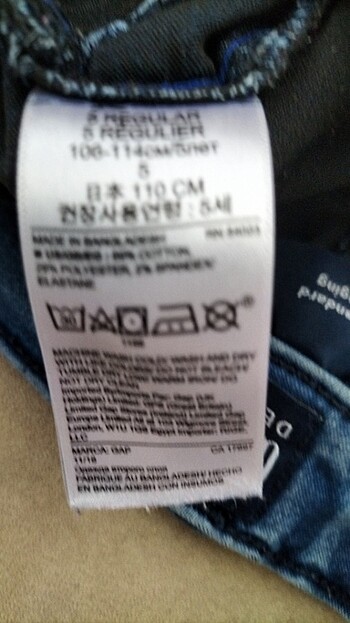 Gap kot pantolon cocuk - Görsel 7