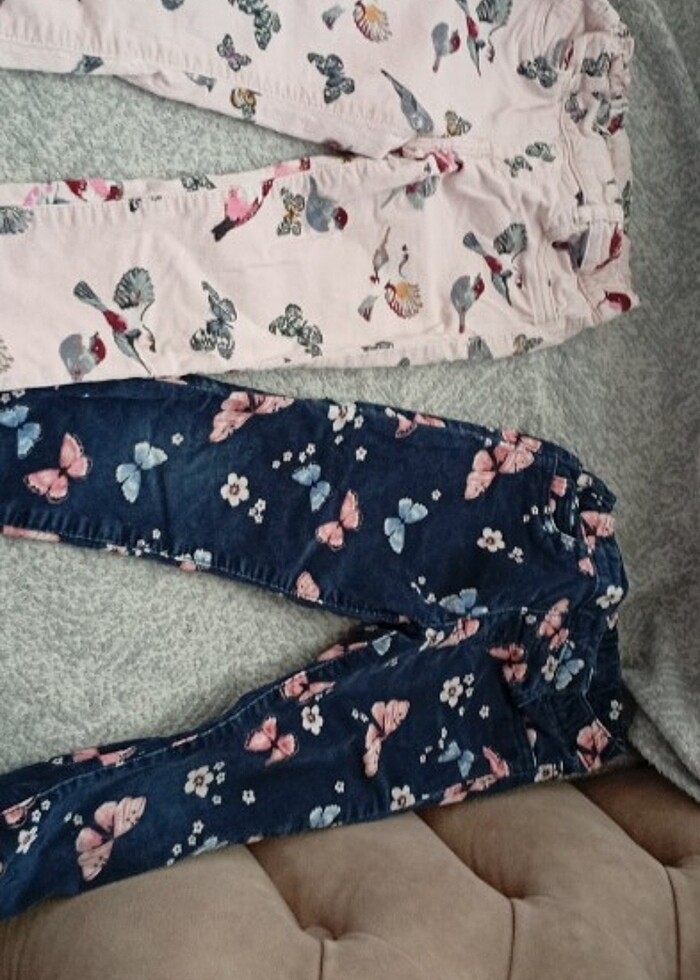 Kız çocuk kot pantolon  - Görsel 2