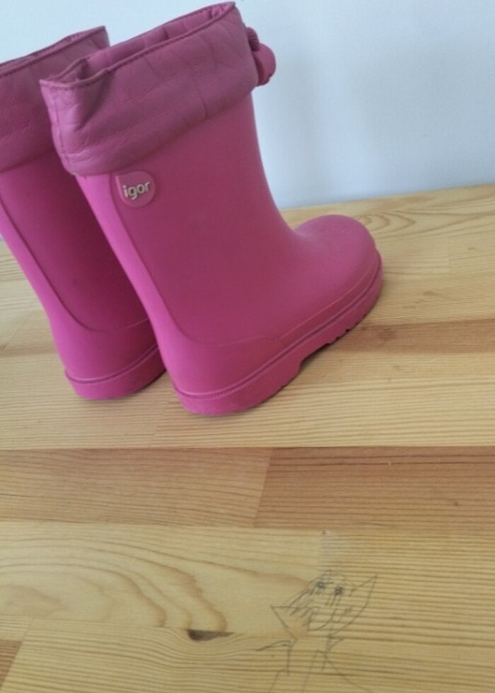 İgor kız çocuk pembe cizme - Görsel 2