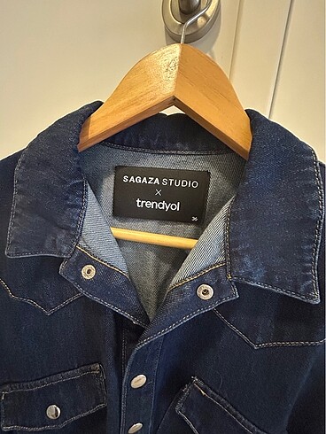 s Beden Sagaza x Trendyol Kot Elbise