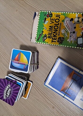 2 set hafiza ve 1 set bilim ve teknoloji karti