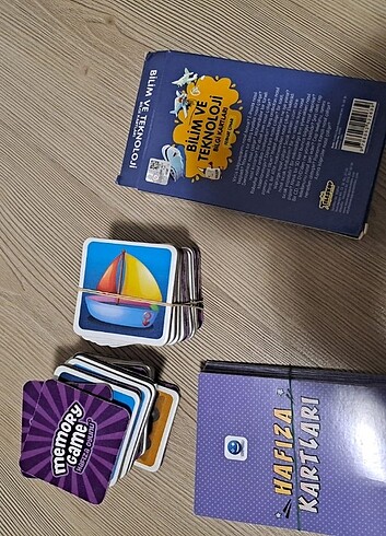 Diğer 2 set hafiza ve 1 set bilim ve teknoloji karti
