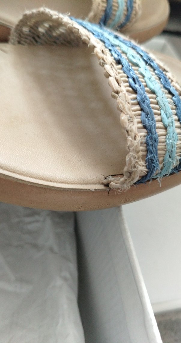 Bohem Tarz Kadın Dolgu Topuklu Sandalet - Görsel 3