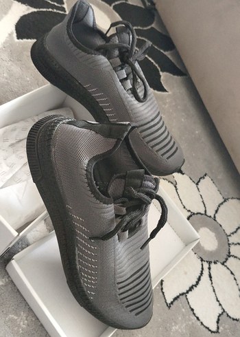 Gri Bağcıklı Erkek Spor Ayakkabı - Görsel 2