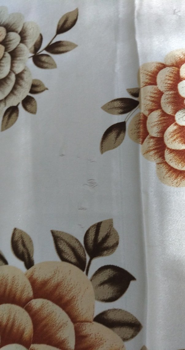 Çiçek Desenli Kadın Eşarp/Fular - Görsel 3