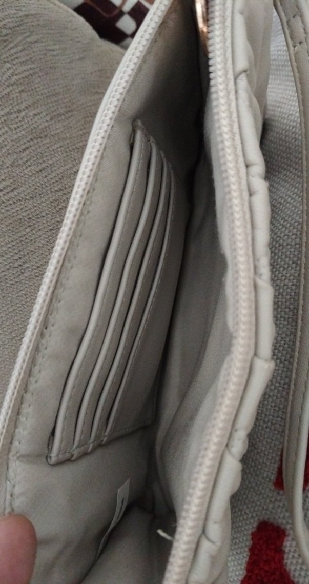 Gri Süet Fermuarlı Kadın Portföy Cüzdan/El Çantası - Görsel 4