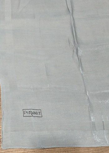 Gri Kadın Eşarp/Fular - Görsel 2