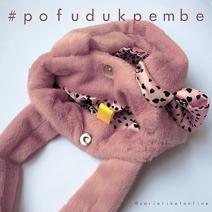 Diğer Pembe peluş çanta