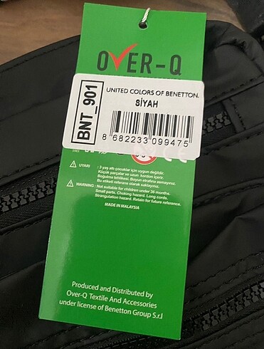Beden Benetton unisex çapraz çanta