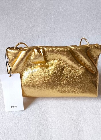 Beden OrjMango Gold zincir askılı çanta
