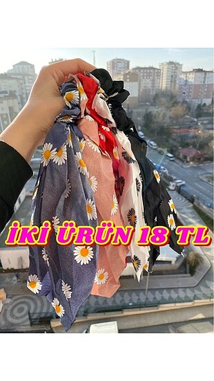 Papatyalı saç tokası