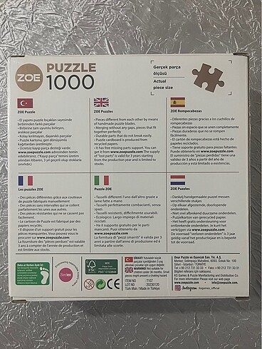  1000 parça puzzle