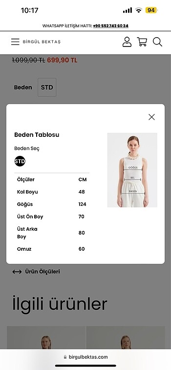 universal Beden Keten gömlek