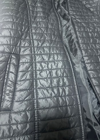 Siyah Uzun Fermuarlı Kadın Yelek - Görsel 2