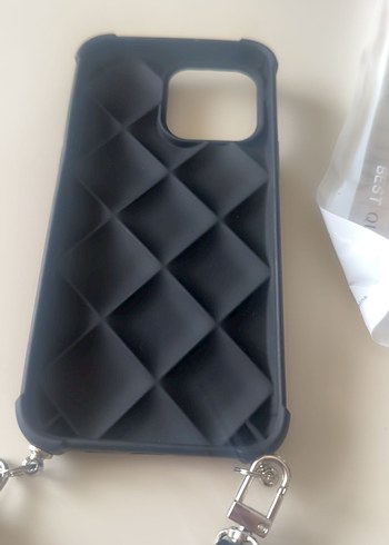 Kilitli Siyah Street Wear Telefon Kılıfı 14 pro Max  - Görsel 3