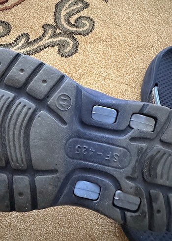 Mavi Yılan Desenli Erkek Terlik - Görsel 3