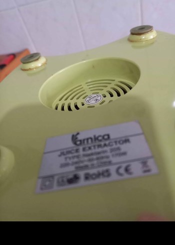 Sarı Pastel Renkli Meyve Sıkacağı - Görsel 4