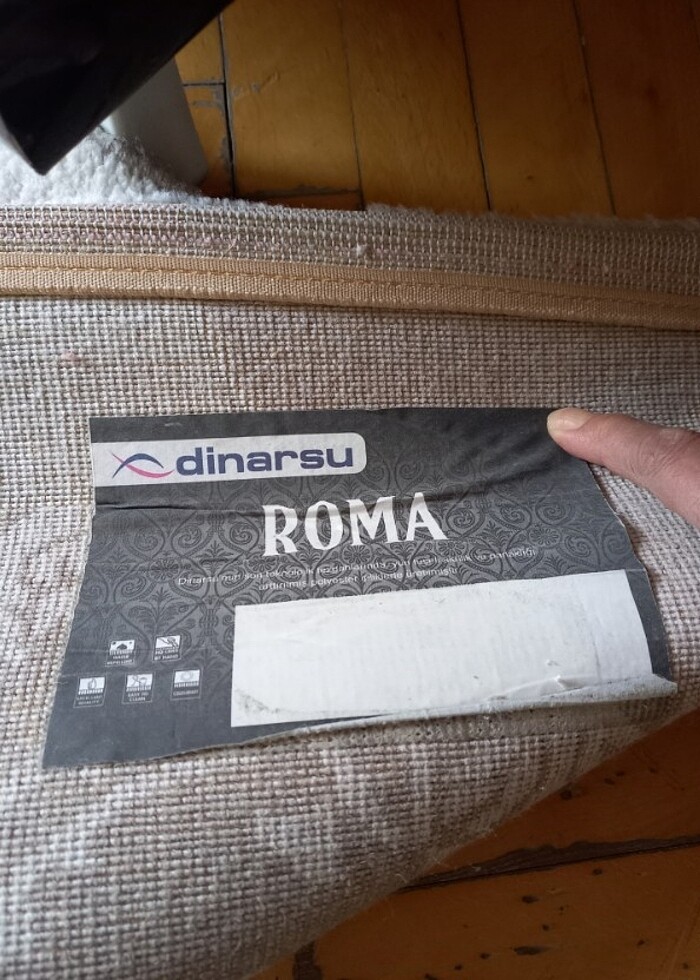 Dinarsu yün halı  - Görsel 4