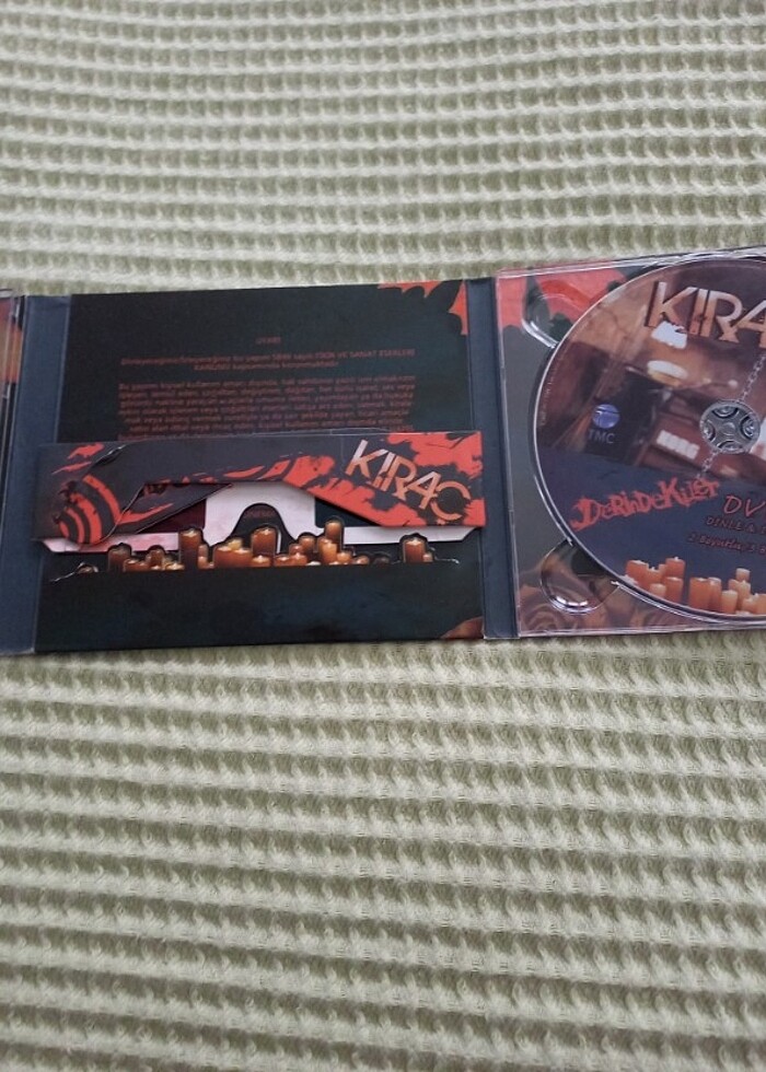 Kıraç imzalı CD dvd  - Görsel 2