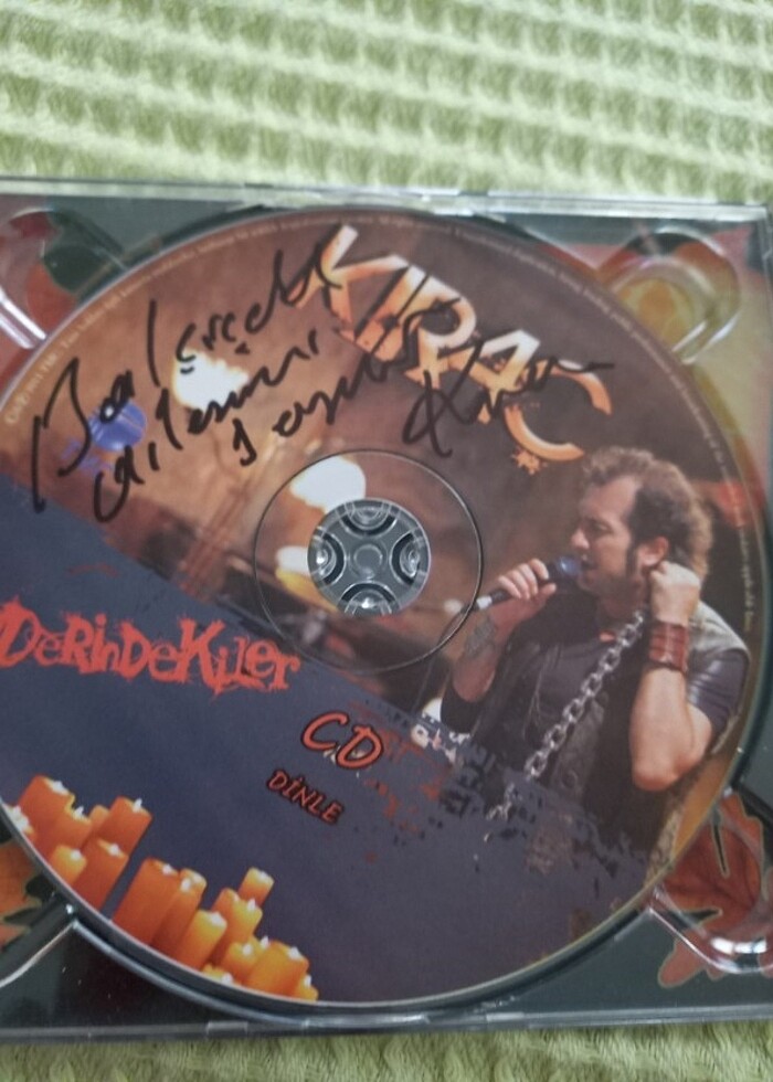 Kıraç imzalı CD dvd  - Görsel 4