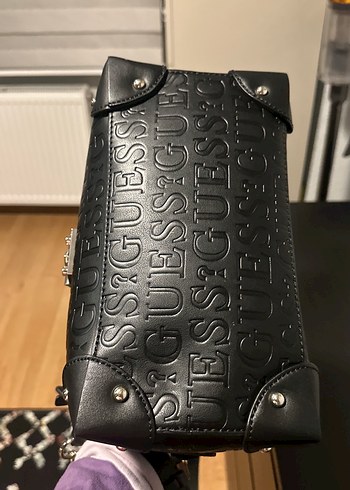 Klasik Siyah Deri Yılan Desenli Kadın Çanta - Görsel 12