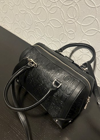 Klasik Siyah Deri Yılan Desenli Kadın Çanta - Görsel 9