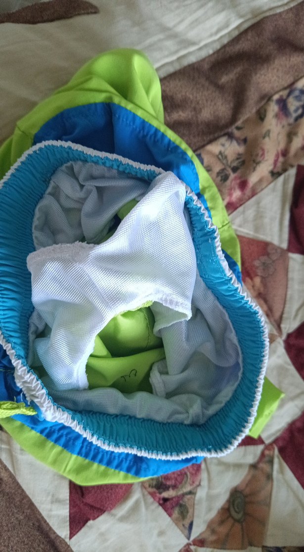 Erkek Çocuk Renkli Baskılı Deniz Şortu - Görsel 3