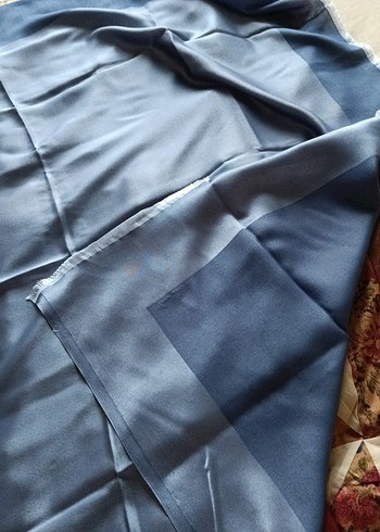 kışlık eşarp mavi - Görsel 4