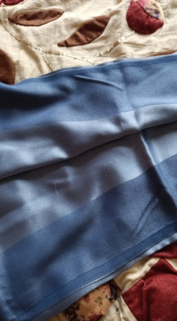 kışlık eşarp mavi - Görsel 2