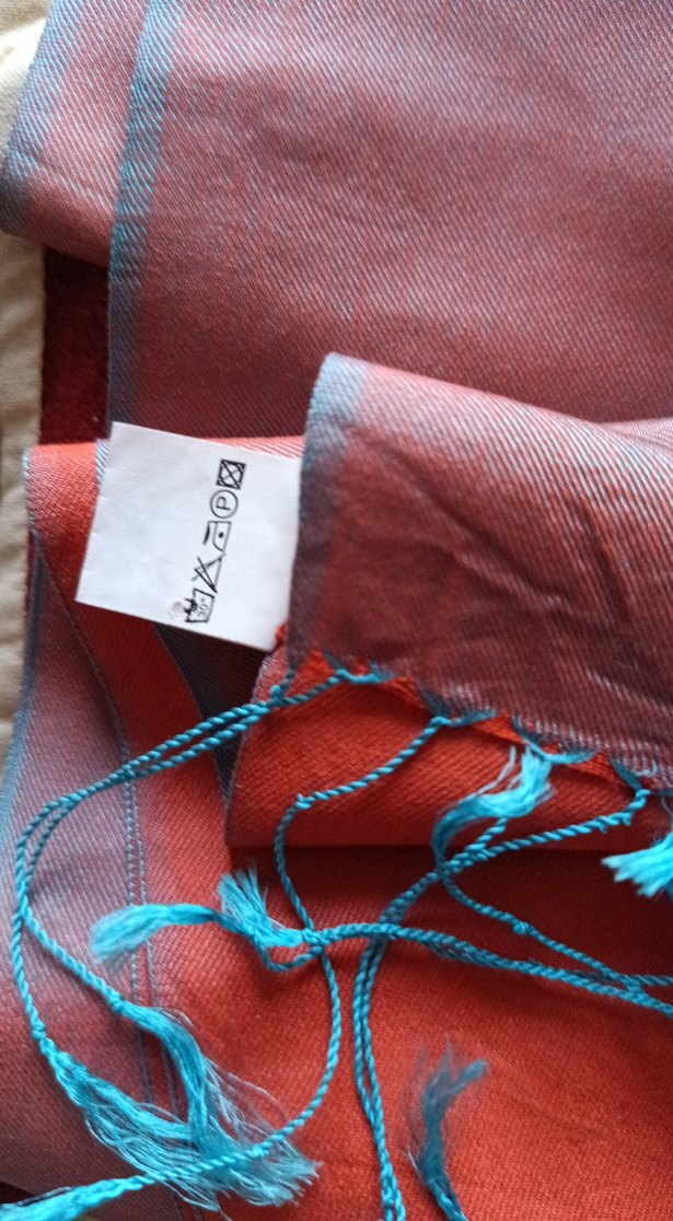 setrems Parlak Saten Kadın Şal -yanardoner - Görsel 2