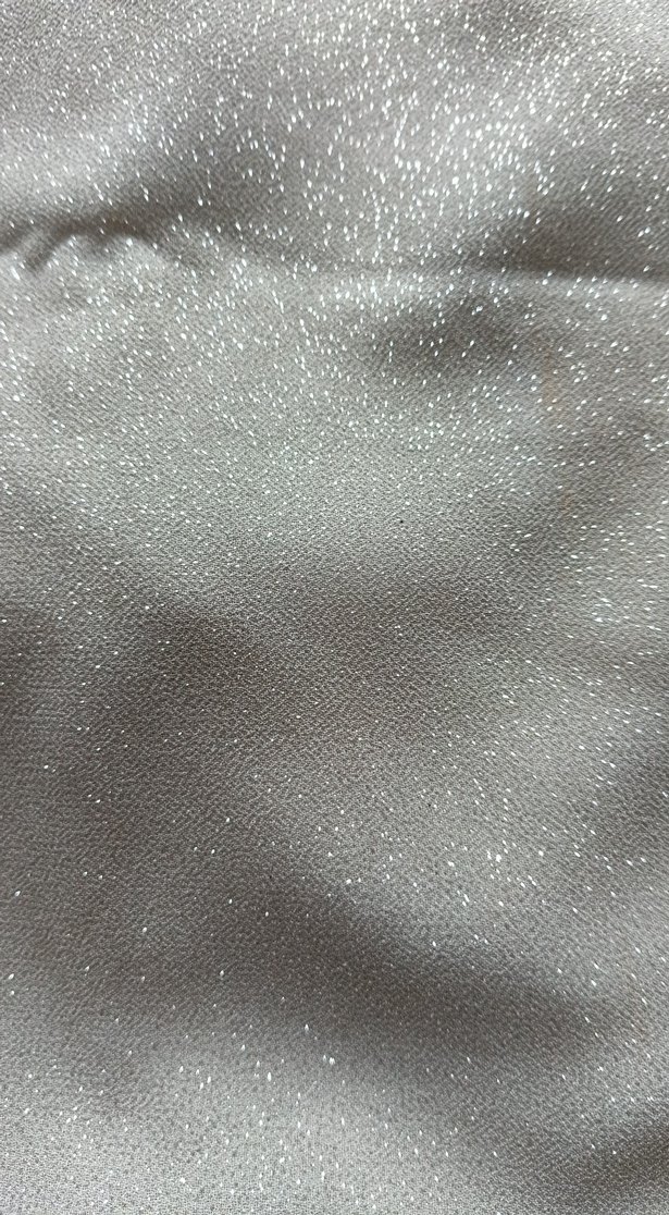 açık Gri  simli Şal - Görsel 2