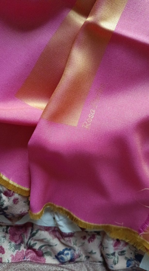 kışlık eşarp  pembe sarı - Görsel 3