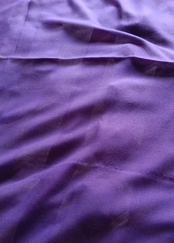 Kışlık Mor eşarp - Görsel 2