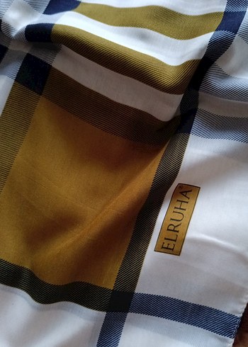 yağ yeşili eşarp tülbent - Görsel 3