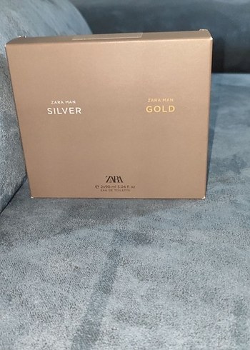 Zara Man Silver+ Gold Erkek Parfüm Seti 2x90 ml