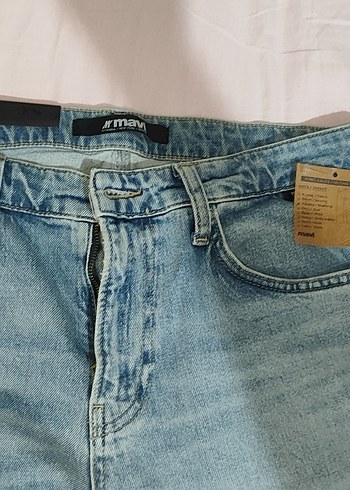 31 Beden siyah Renk Mavi Lisbon Vintage Erkek Jean