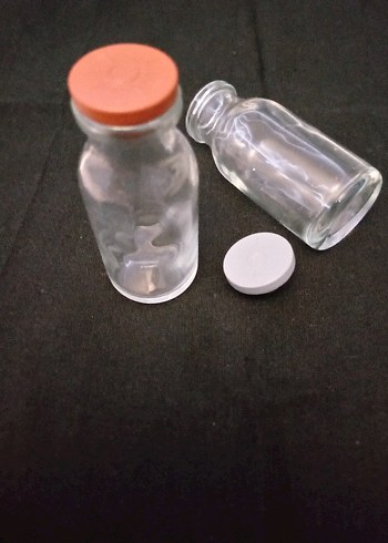 Şeffaf şişe ve Kapakları - Görsel 4