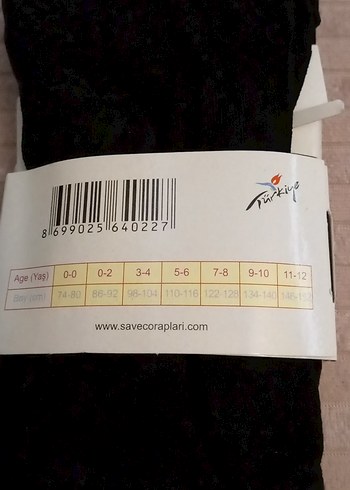 Abilita Kız Çocuk Siyah  Külotlu Çorap - Görsel 3