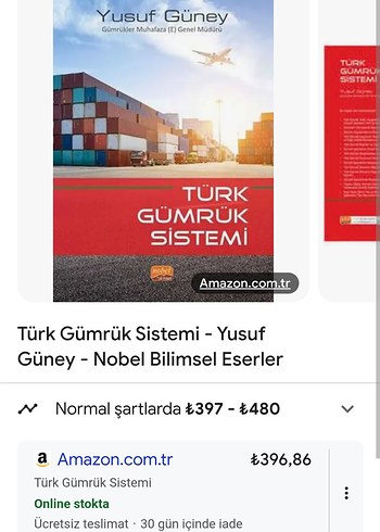 Türk Gümrük Sistemi Kitabı