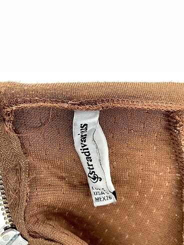 s Beden kahverengi Renk Stradivarius Sweatshirt %70 İndirimli.