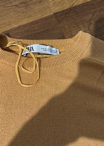 Kadın Kavuniçi Triko Uzun Kollu Kazak - Görsel 2